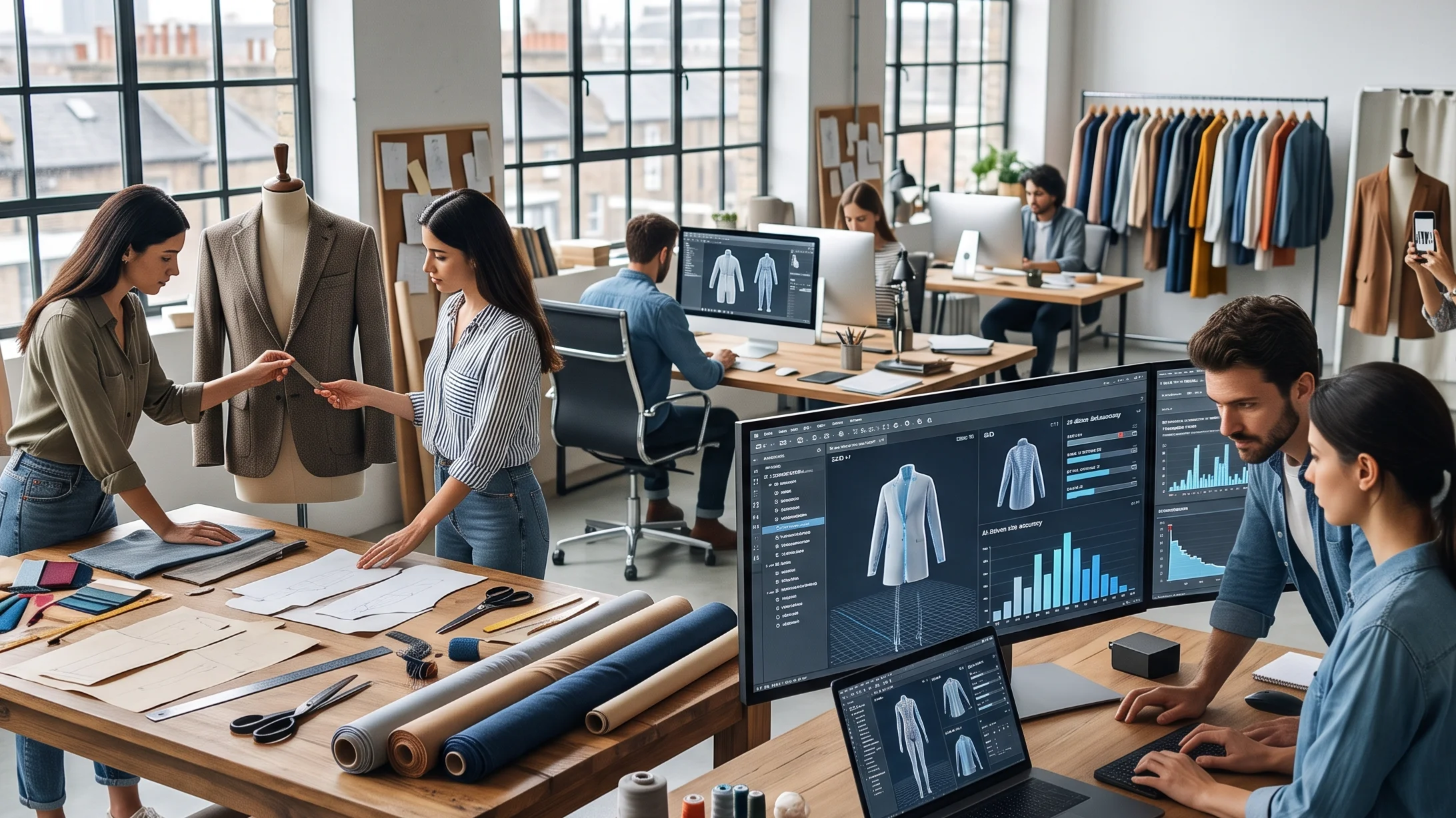 Fit Collective (London) raised $3.9M to correct inconsistent sizing during the production phase using AI.