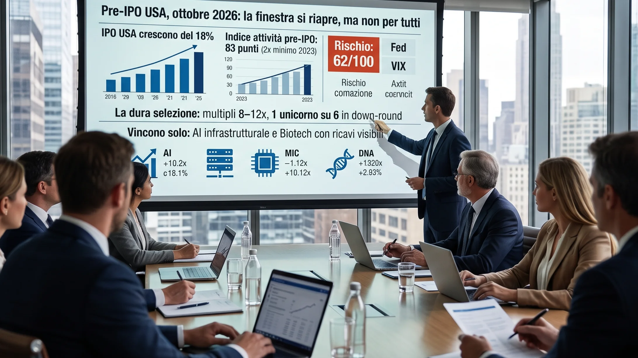 Pre-IPO USA, ottobre 2026: la finestra si riapre, ma non per tutti