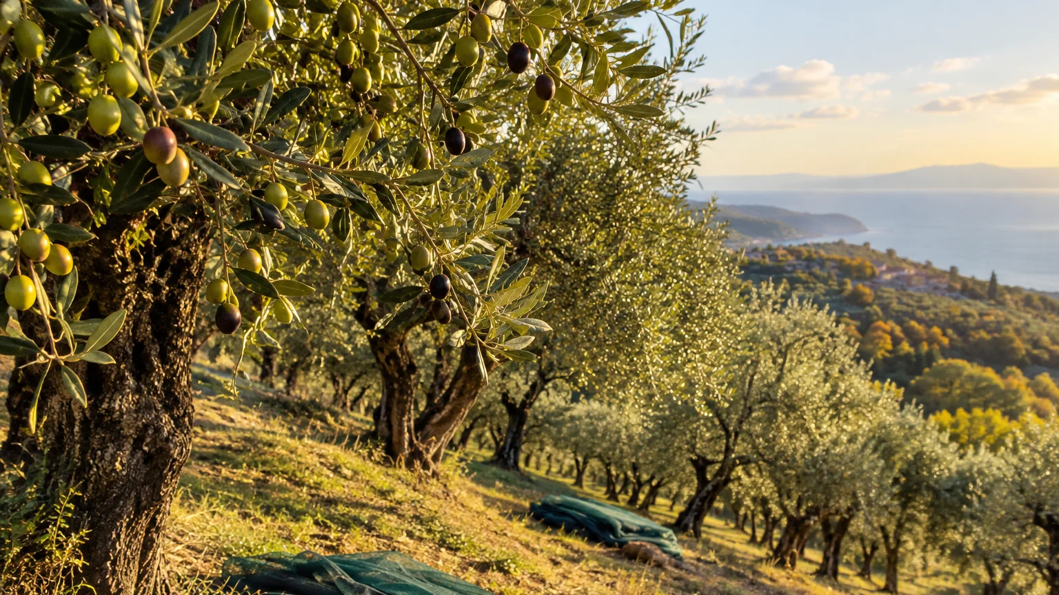 Olio extravergine di oliva: il prezzo crolla a 4 €/kg, produttori minacciano di lasciare olive sugli alberi