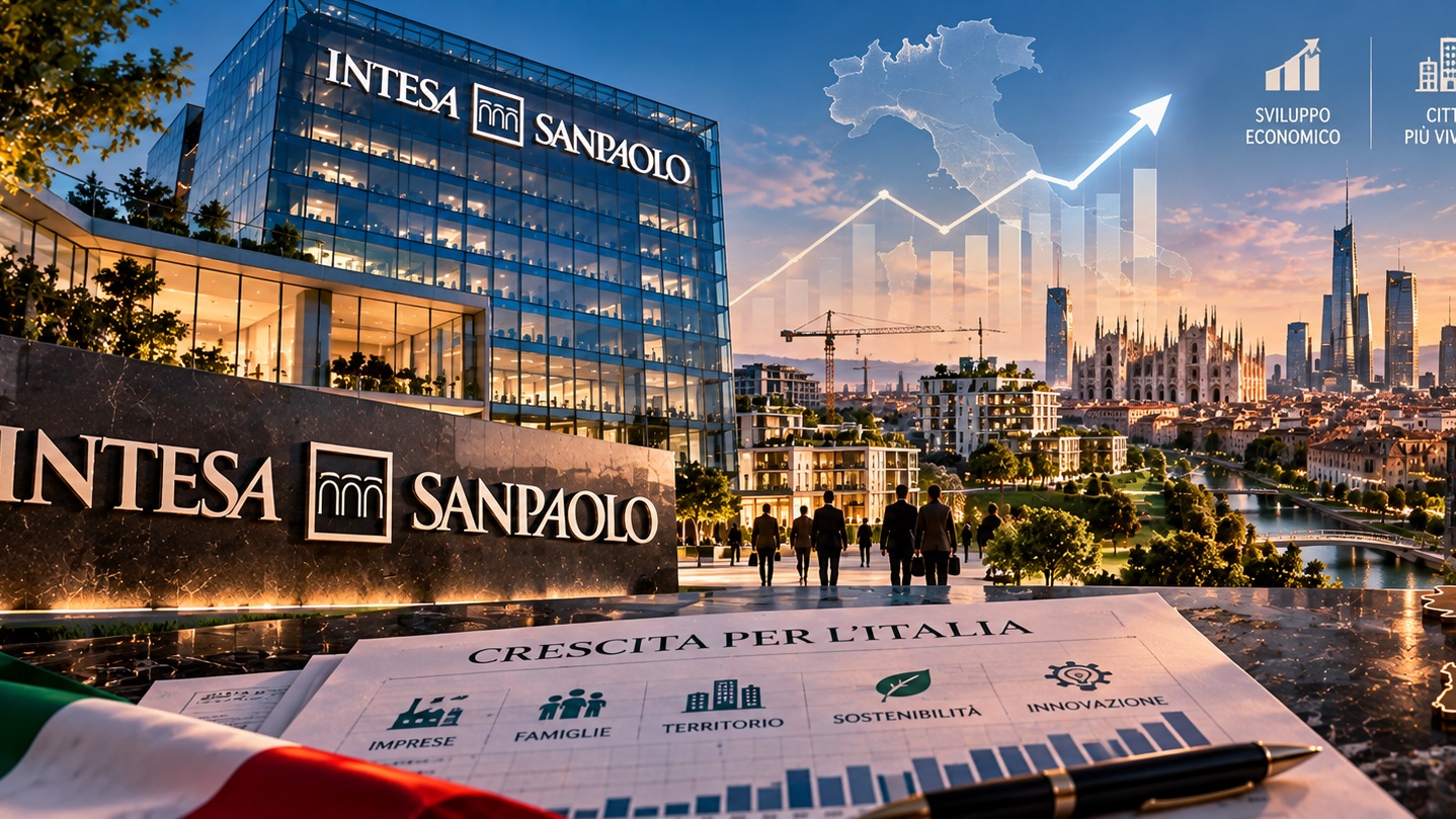 Intesa Sanpaolo e l'economia italiana: credito, città e transizione ecologica