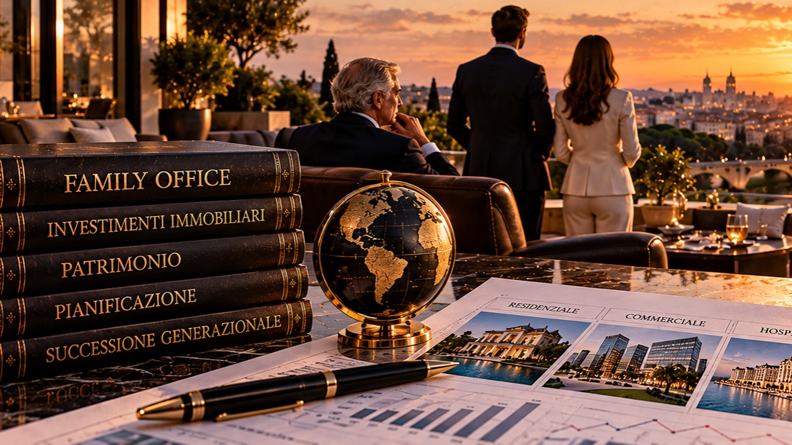 Family office e investimenti immobiliari: come le grandi famiglie diversificano il patrimonio