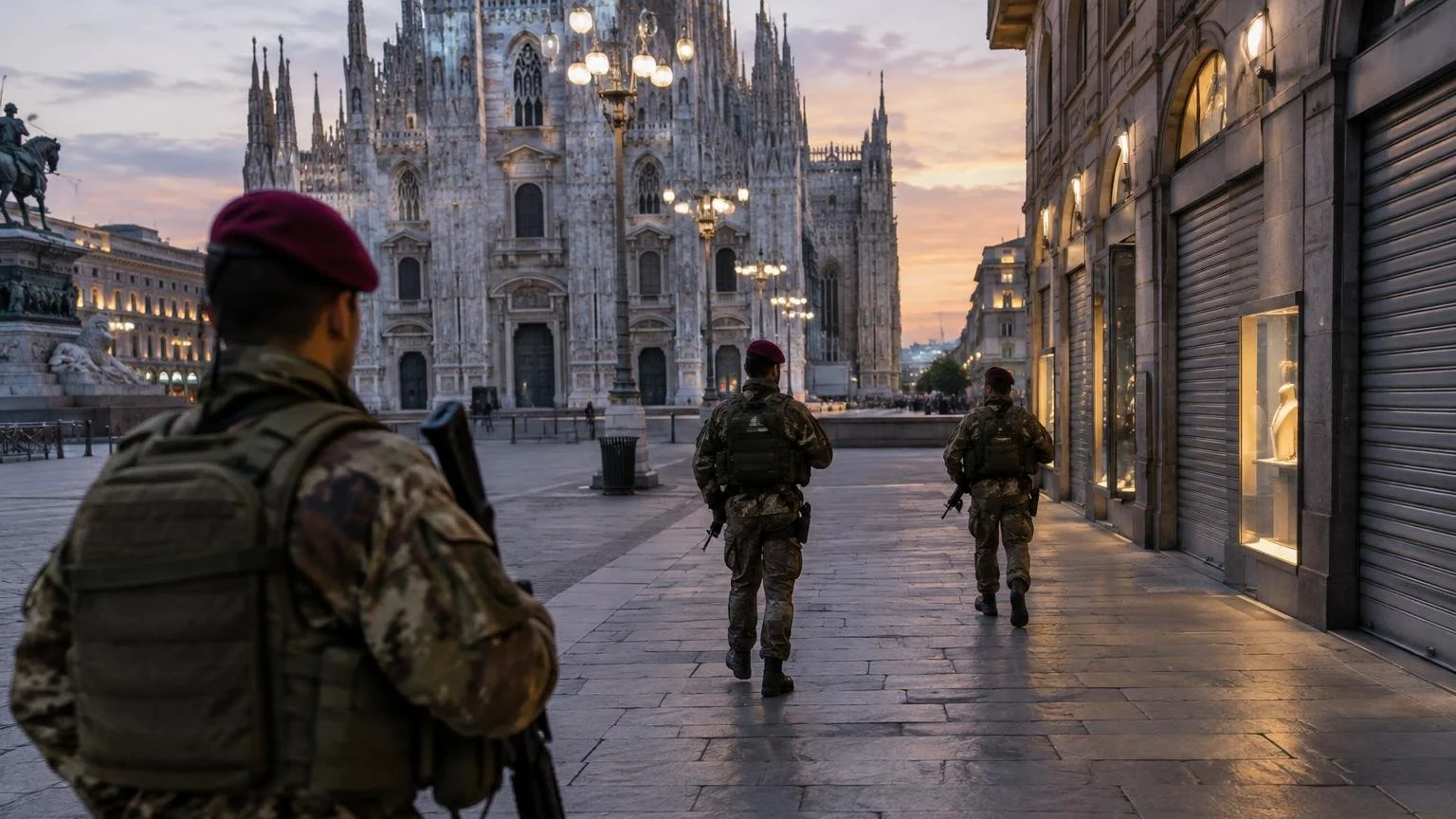 Milano, il Governo manda 500 parà della Folgore con Strade Sicure dopo gli scontri