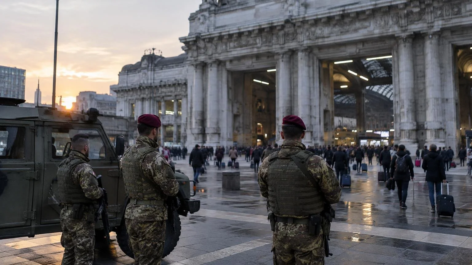 Milan gets 500 Folgore paratroopers under Strade Sicure after the 18 October clashes