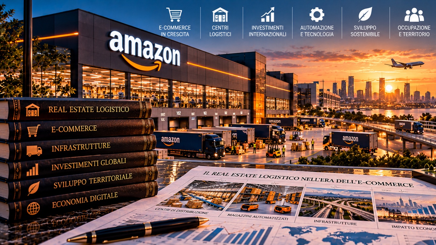 Amazon e immobiliare logistico: hub, fondi e sviluppatori in Italia ed Europa
