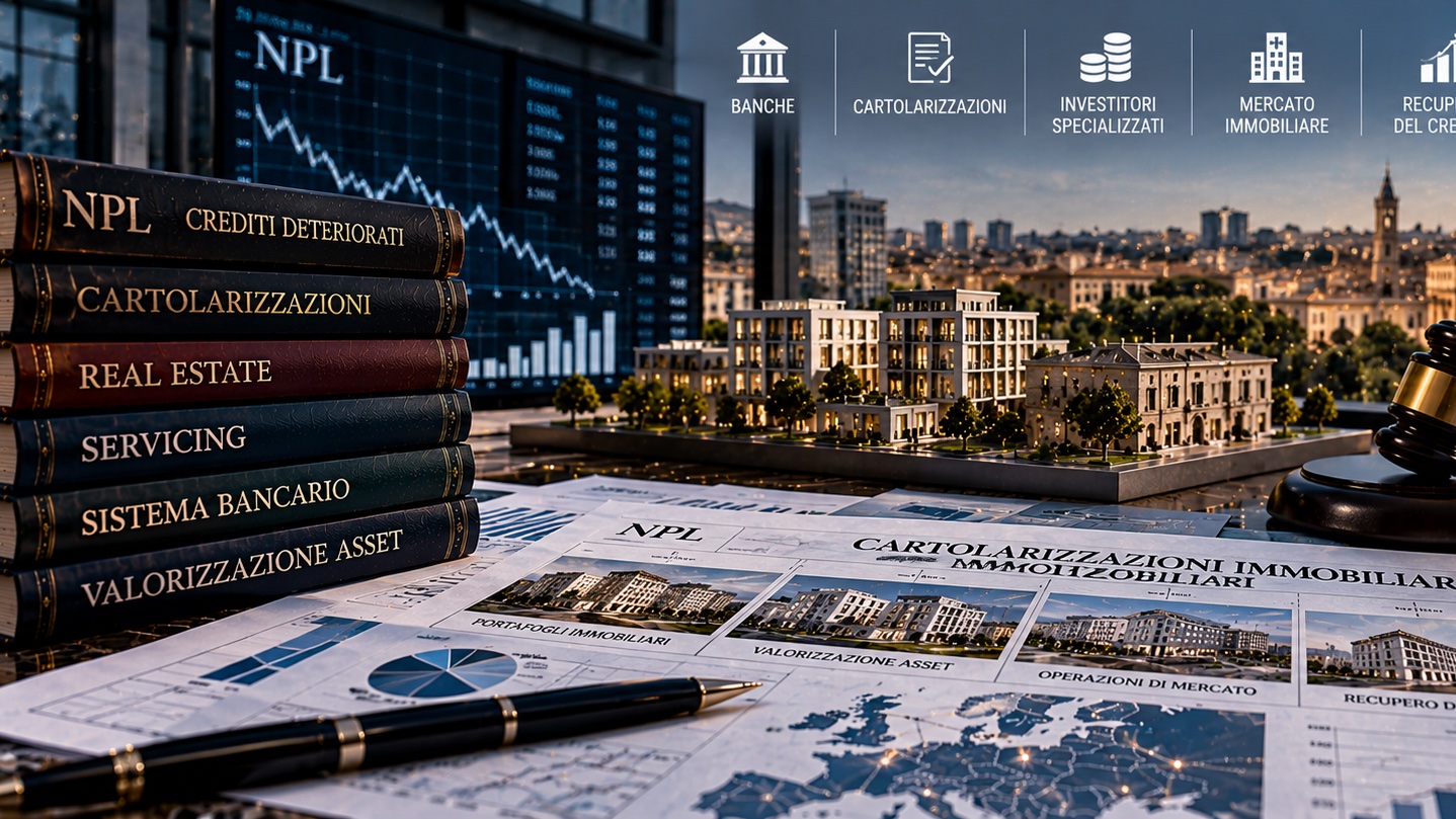 NPL immobiliari, cartolarizzazioni e servicing: il mercato in Italia e UE