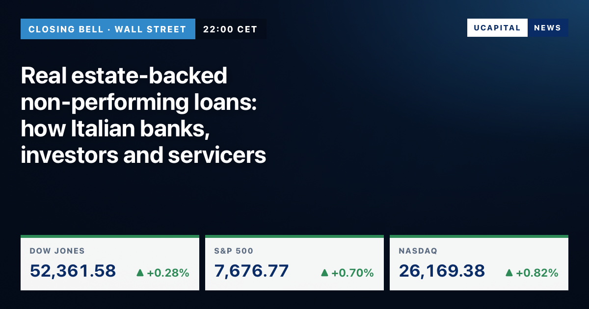 Real estate-backed non-performing loans: how Italian banks, investors and servicers reshape the market