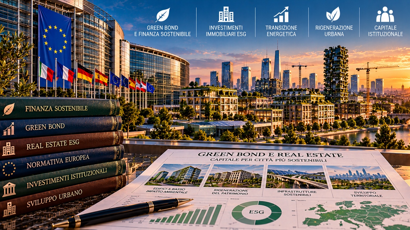 Green bond immobiliare sostenibile: il ruolo di tassonomia UE ed EuGB