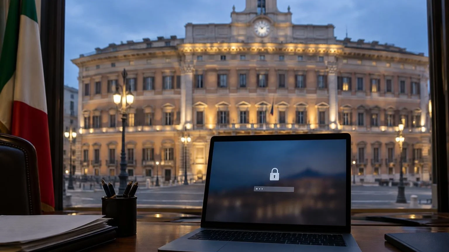 Attacco hacker alla Camera. Nel mirino le caselle email, anche quella di Meloni