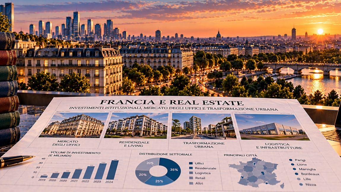 Mercato immobiliare francese, gli investitori istituzionali rivedono le strategie