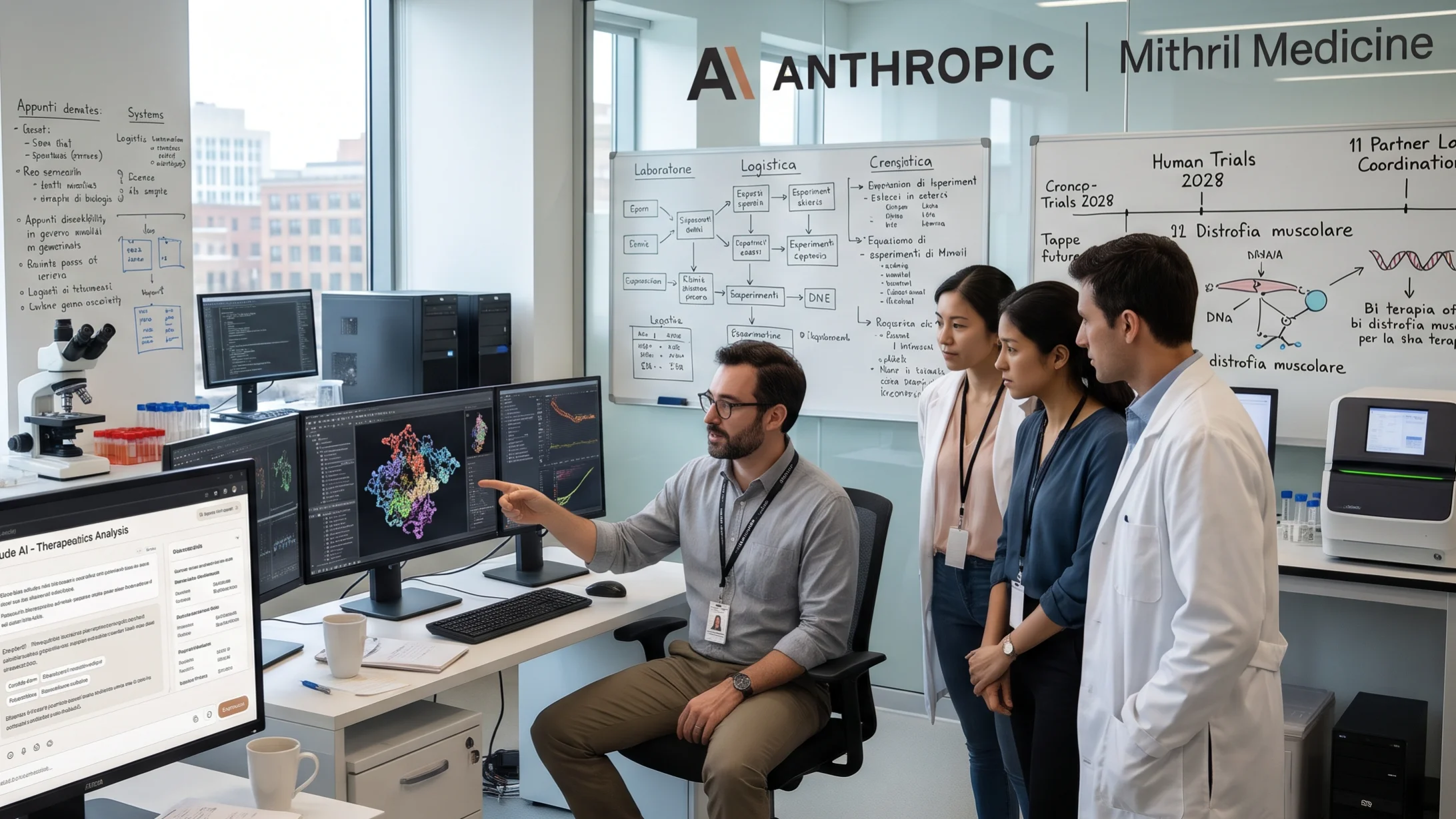 Anthropic acquisisce Mithril Medicine, biotech di una persona che ha usato Claude