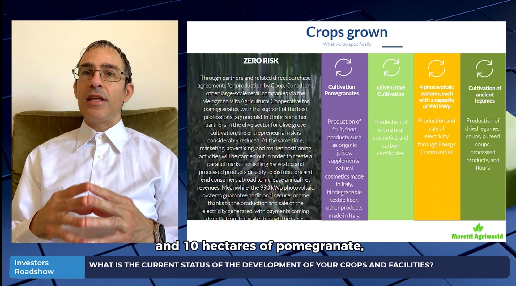Agriworld srl: Innovative Agriculture for a Sustainable Future